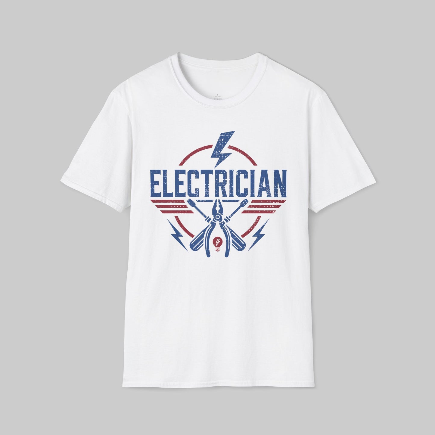 Cool USA Style Electrician T-shirt