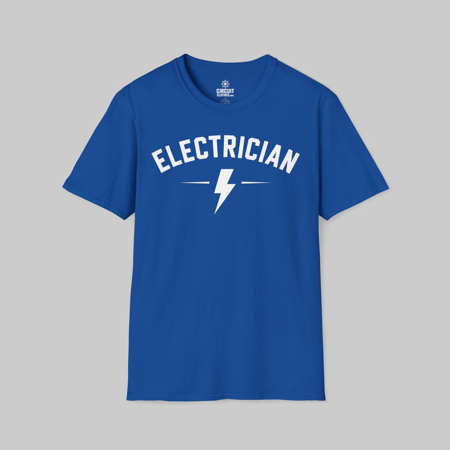 Electrician College Style T-shirt