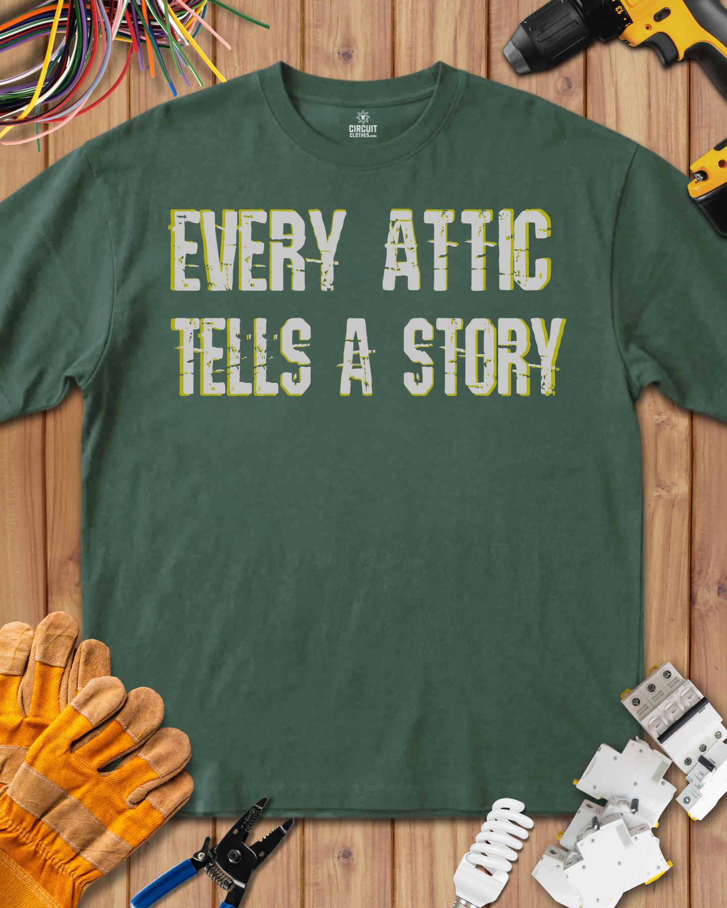 Every Attic Tell a Story T-shirt