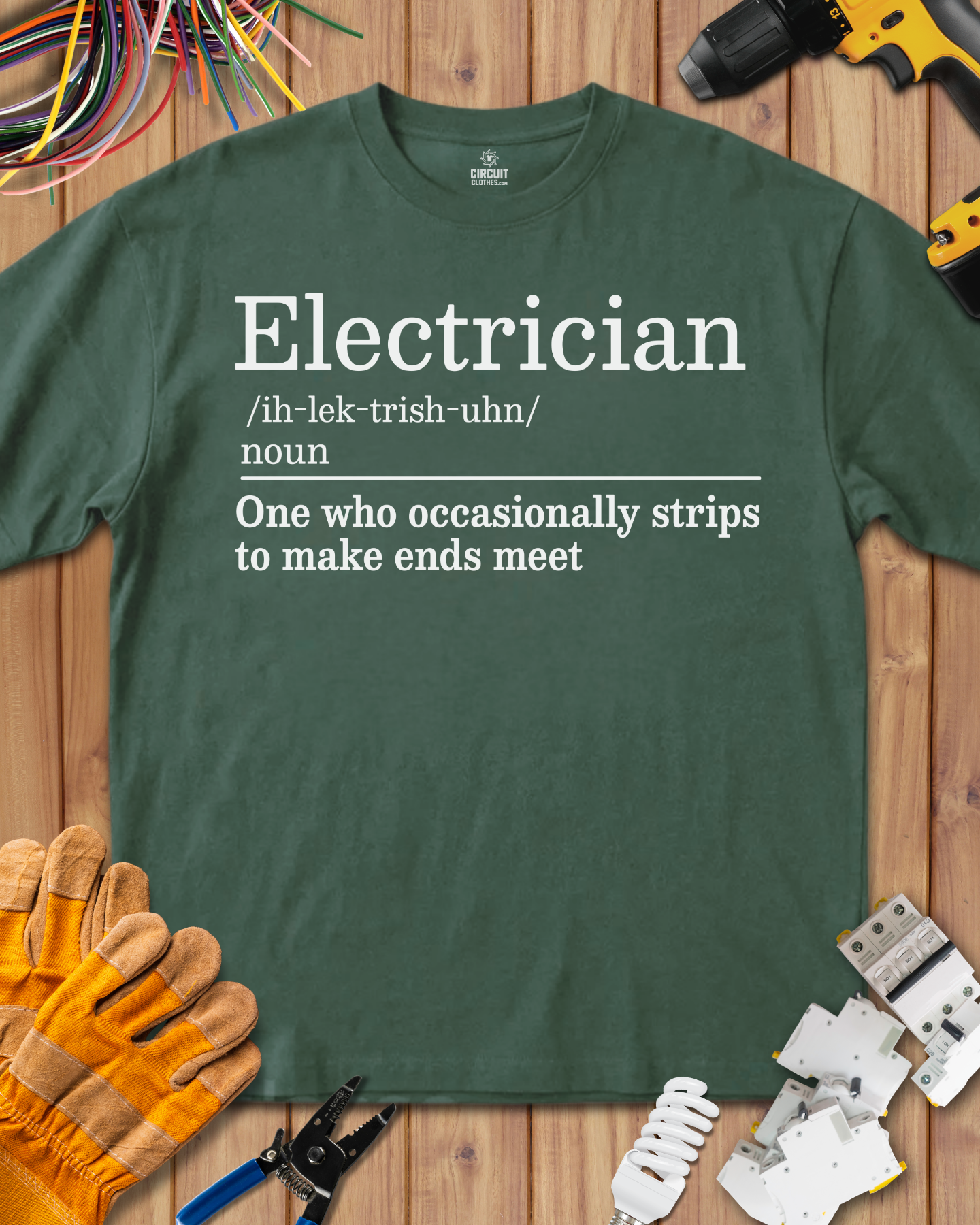 Electrician Definition T-shirt