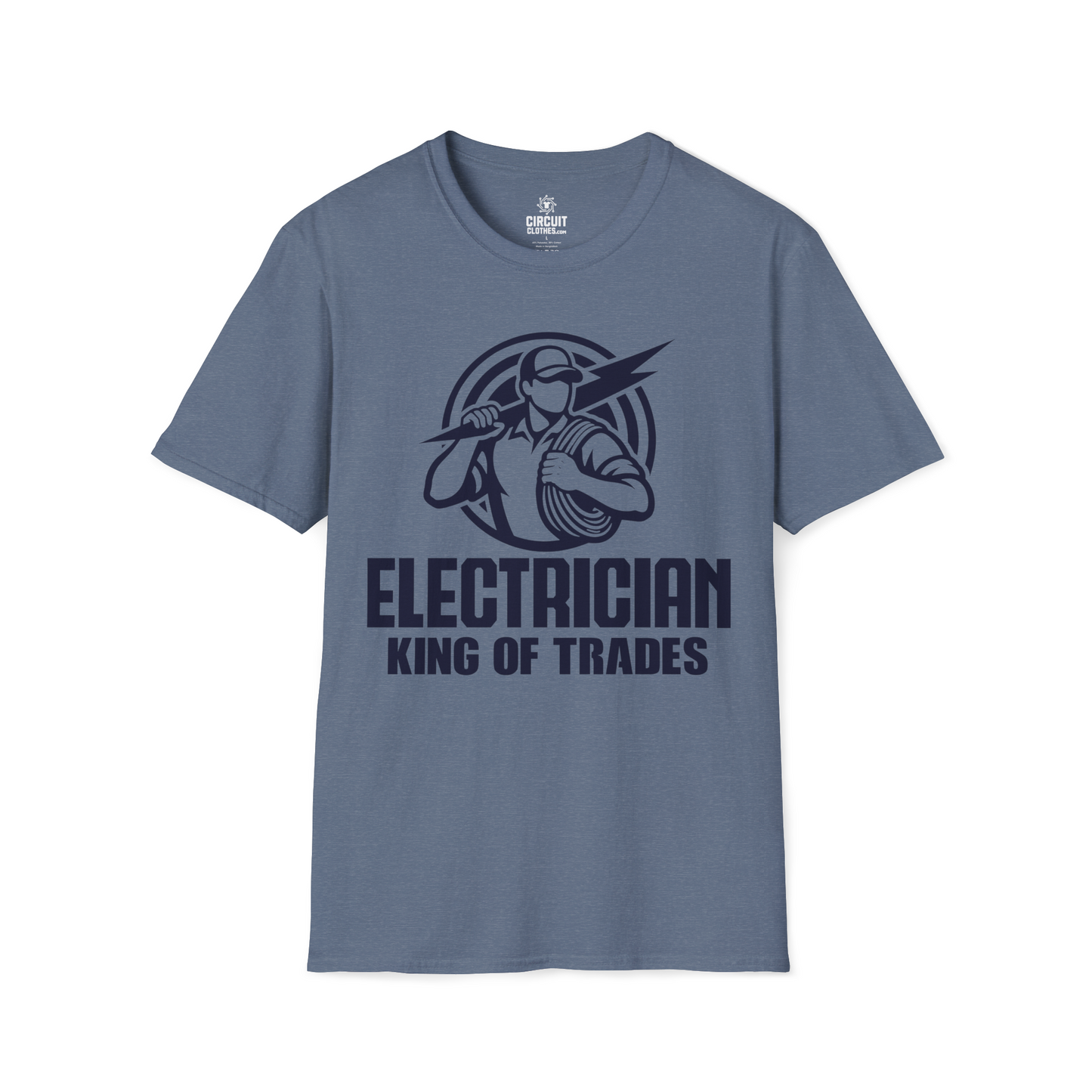 Electrician King of Trade T-shirt