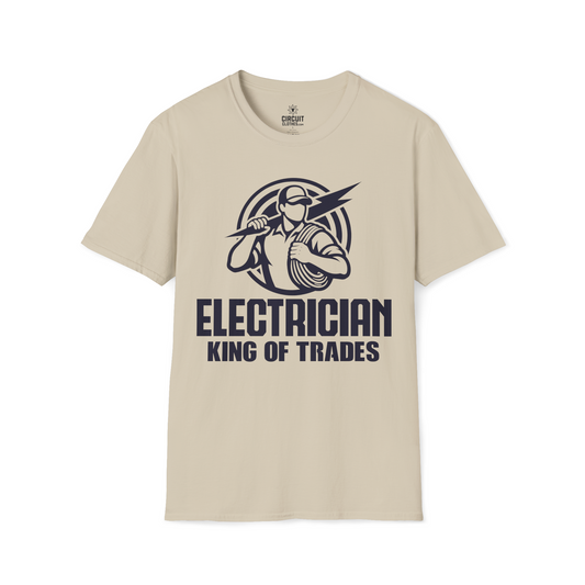 Electrician King of Trade T-shirt