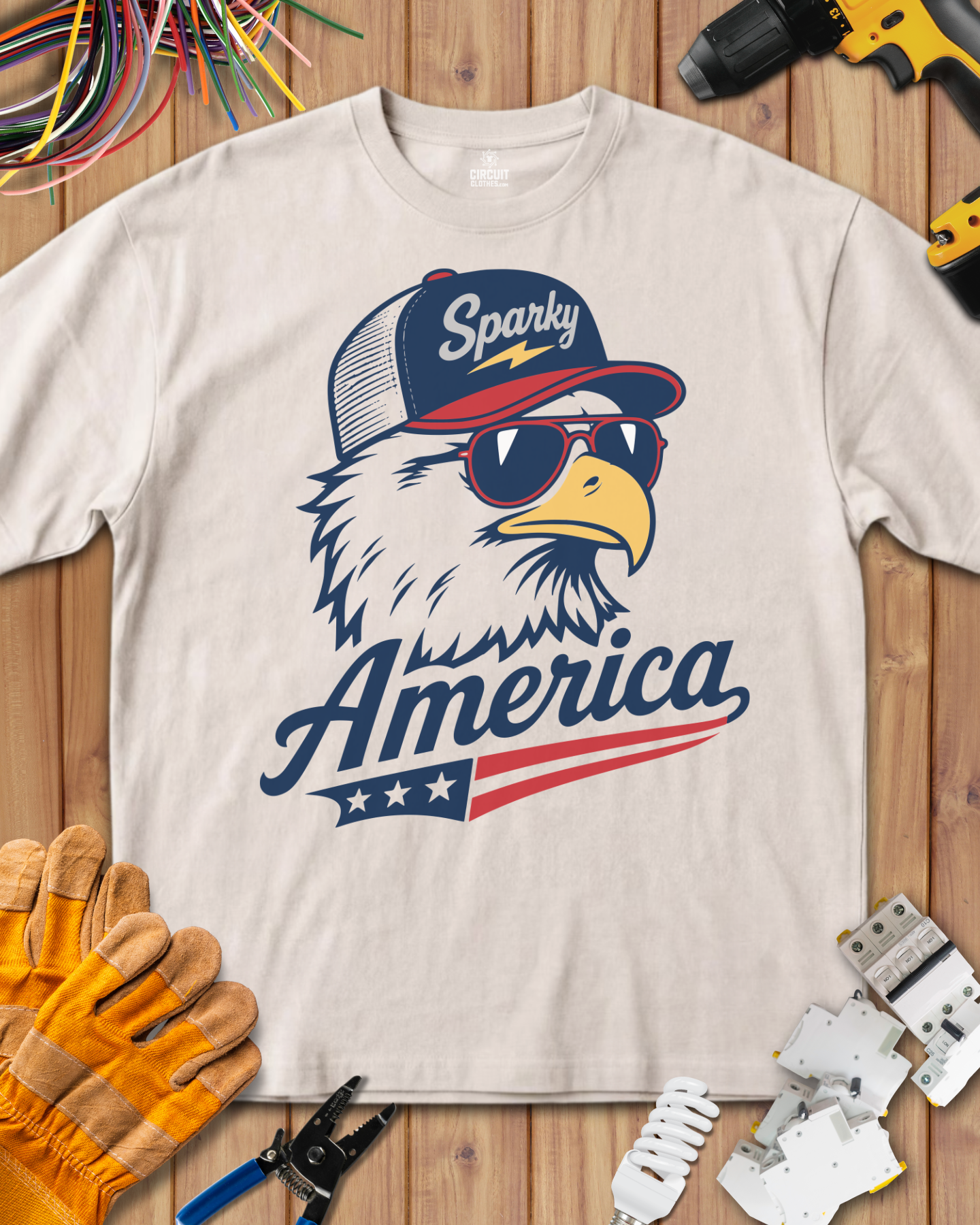 Sparky Eagles America T-shirt