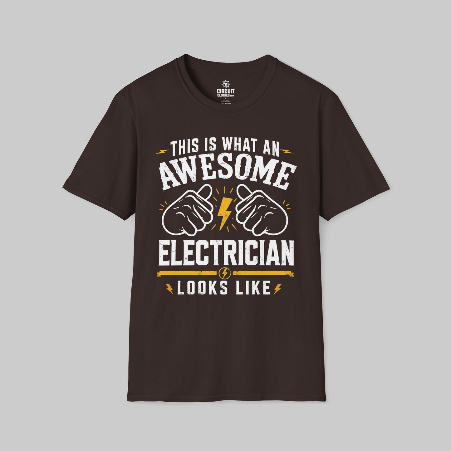 This is What an Awesome Electrician looks like T-shirt
