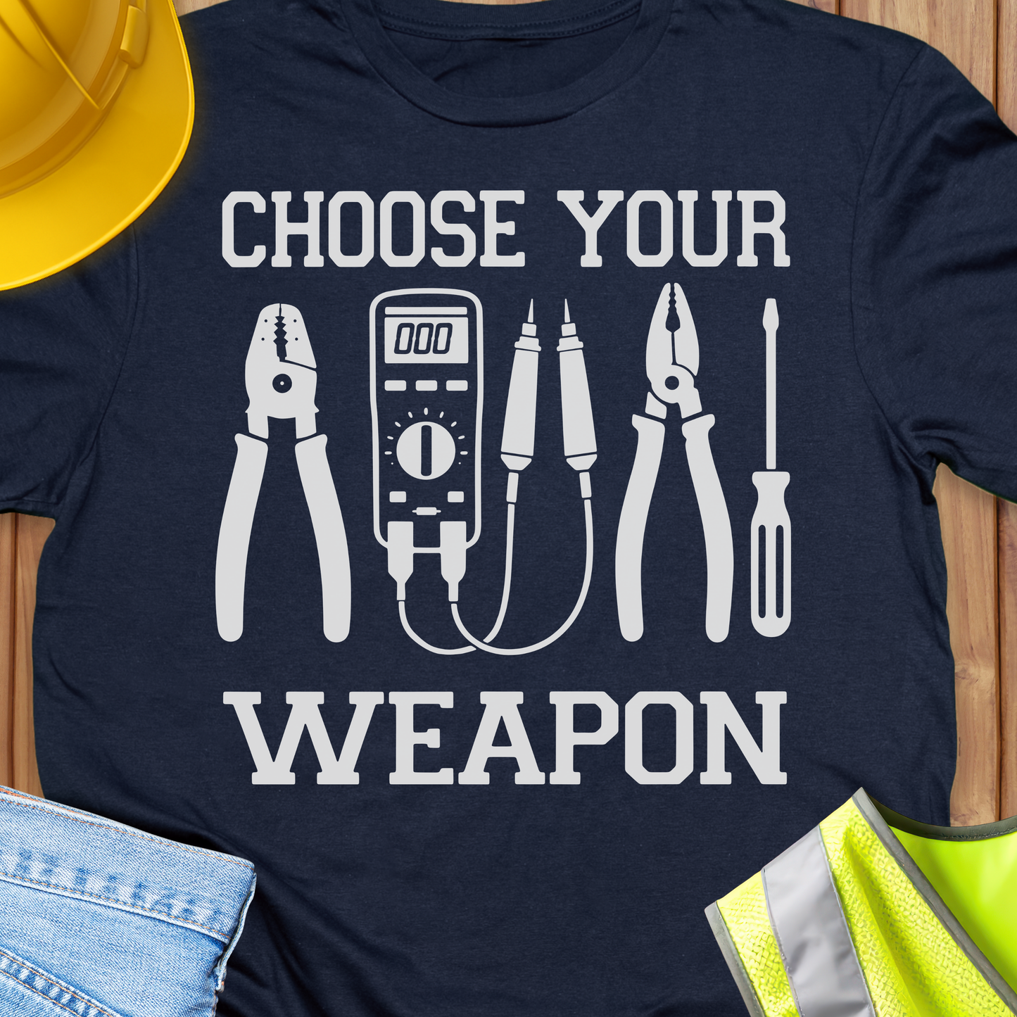 Choose Your Weapon T-shirt