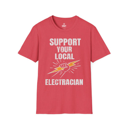 Support Your Local Electrician T-shirt