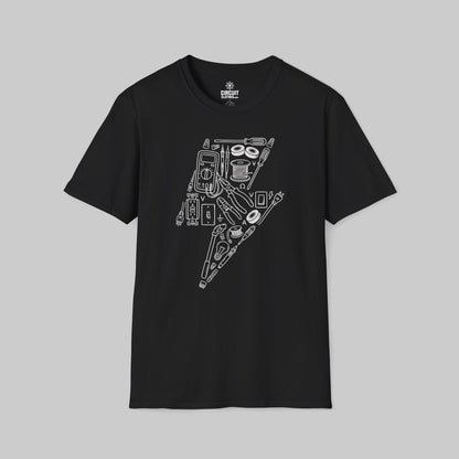 Cool Electrician Accessory Style T-shirt