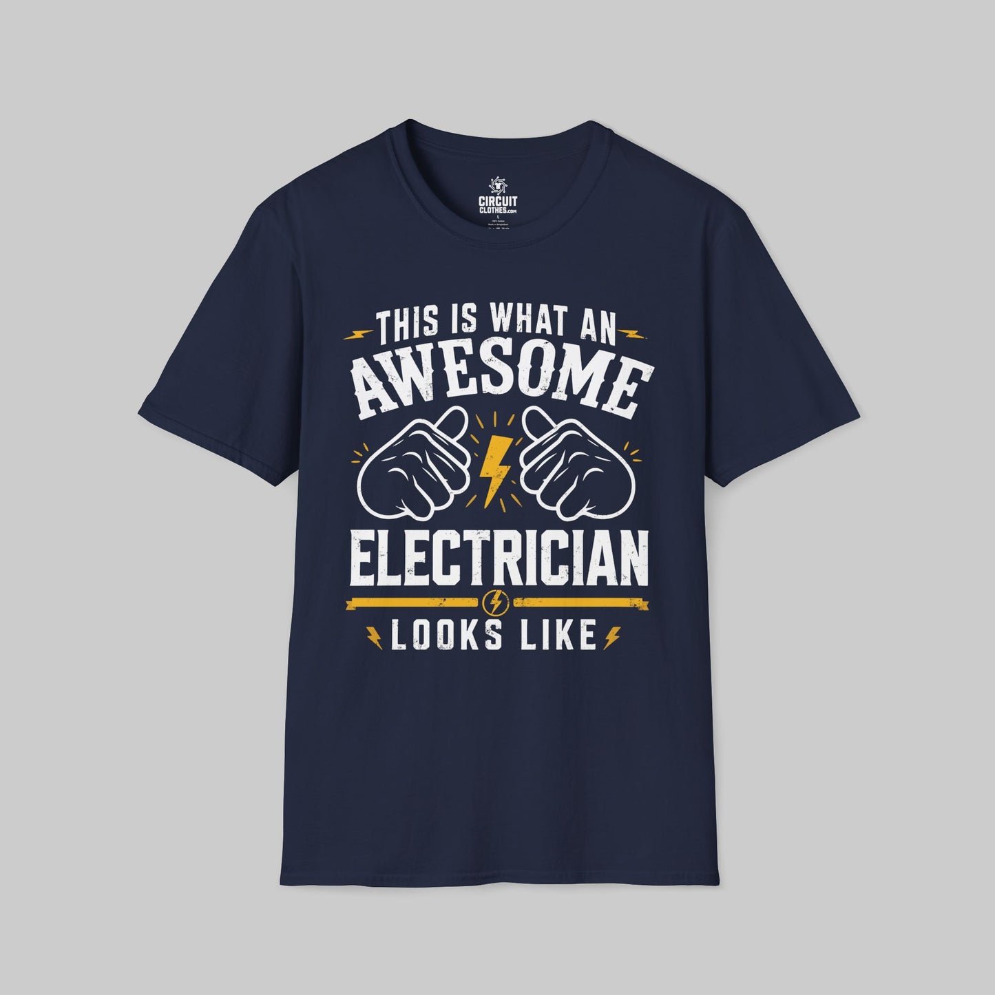 This is What an Awesome Electrician looks like T-shirt