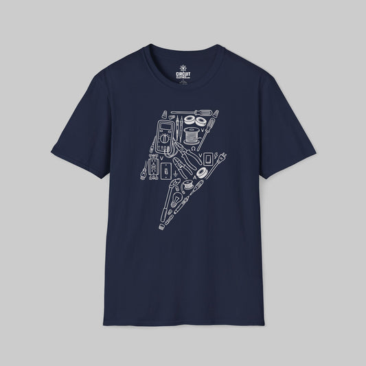 Cool Electrician Accessory Style T-shirt