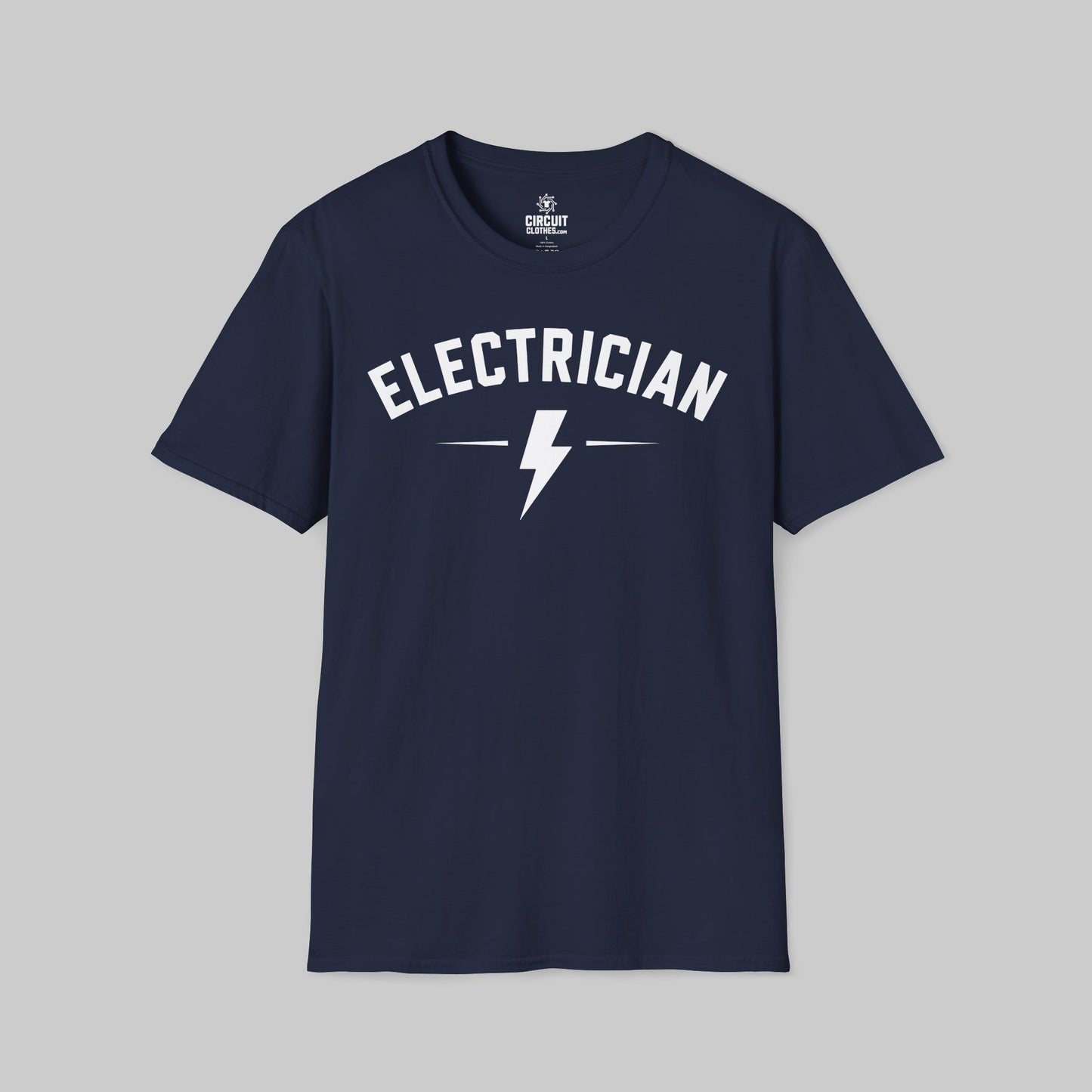 Electrician College Style T-shirt