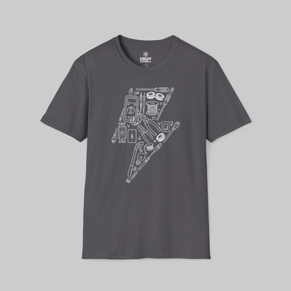 Cool Electrician Accessory Style T-shirt