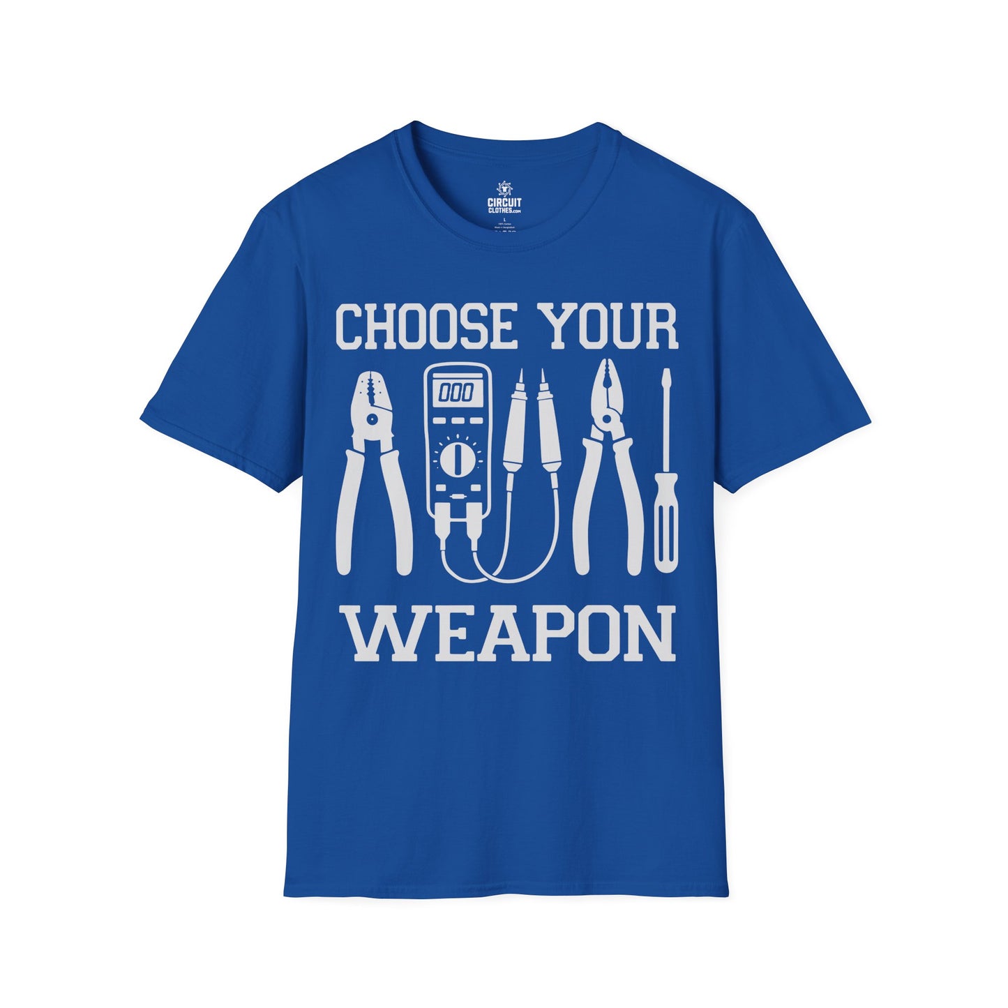 Choose Your Weapon T-shirt