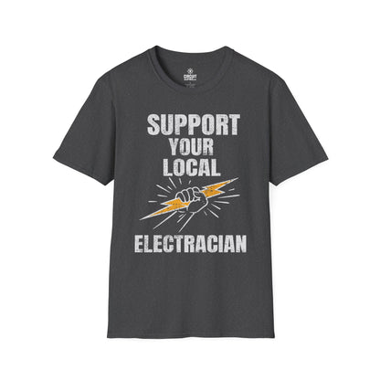 Support Your Local Electrician T-shirt