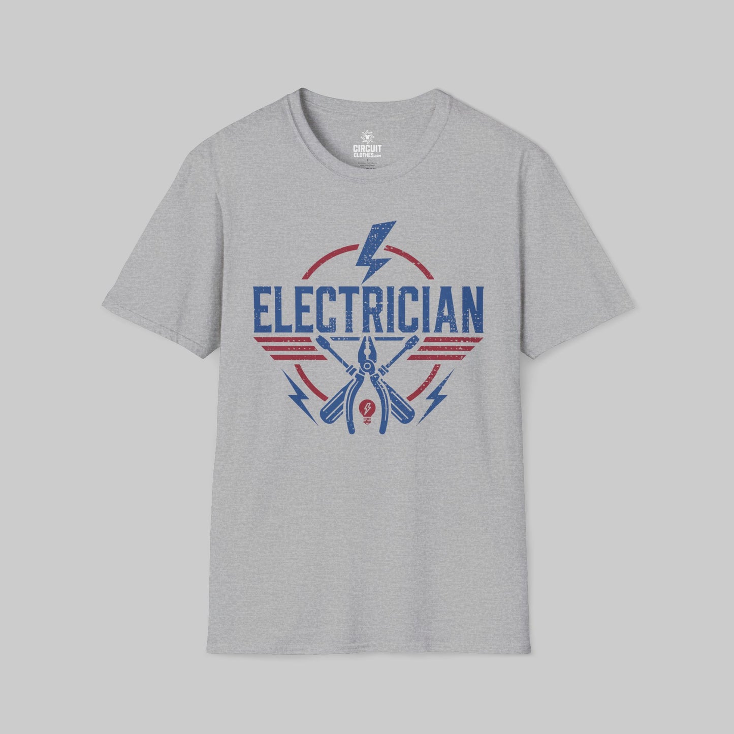 Cool USA Style Electrician T-shirt