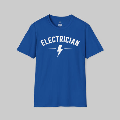 Electrician College Style T-shirt