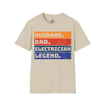 Dad Electrician Legend T-shirt