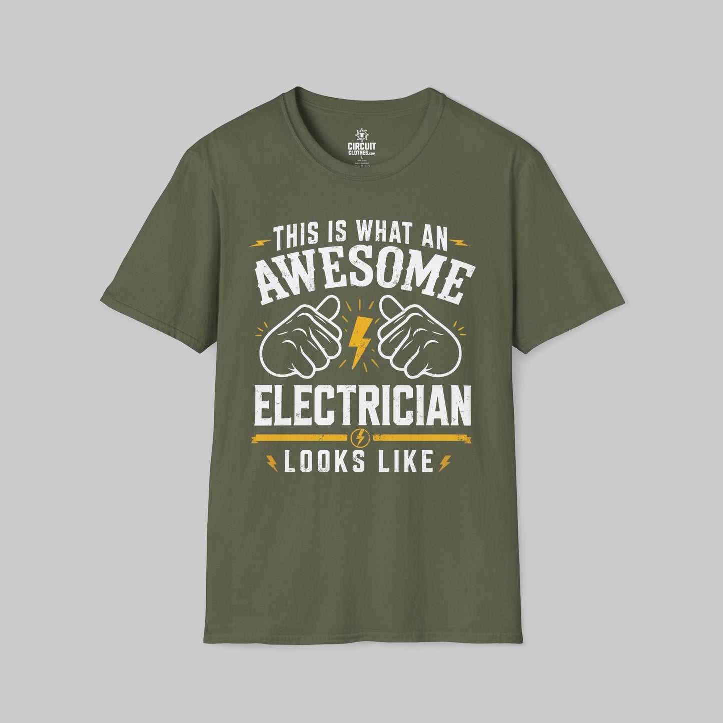 This is What an Awesome Electrician looks like T-shirt