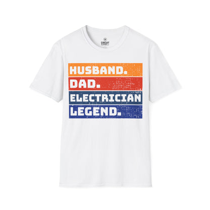 Dad Electrician Legend T-shirt