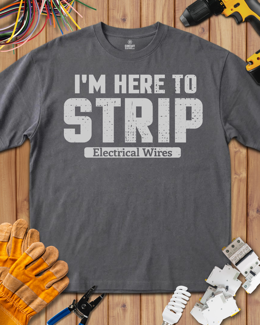 I'm here to Strip Electrical Wire