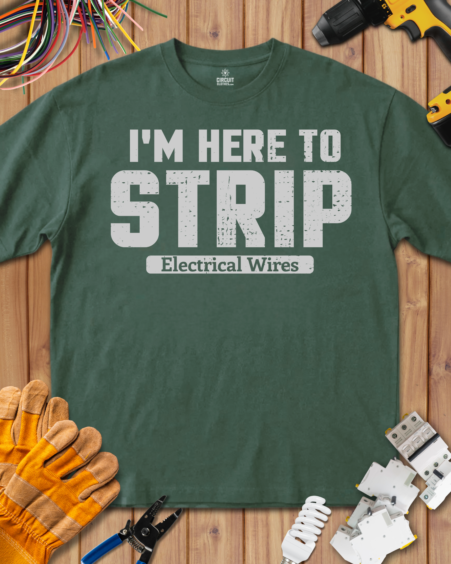 I'm here to Strip Electrical Wire
