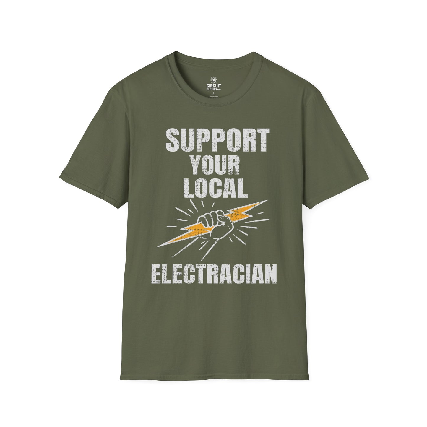 Support Your Local Electrician T-shirt