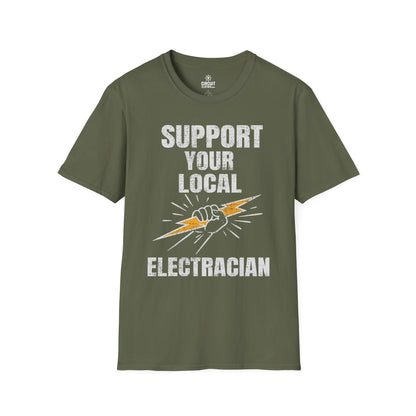 Support Your Local Electrician T-shirt