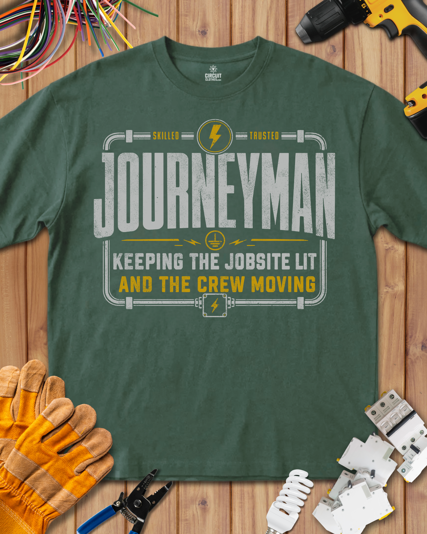 Journeyman Electcician T-shirt