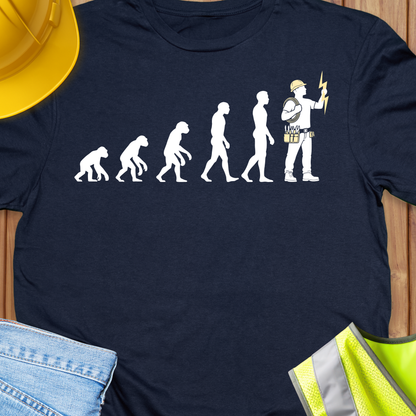 Electrician Evolution Style T-shirt