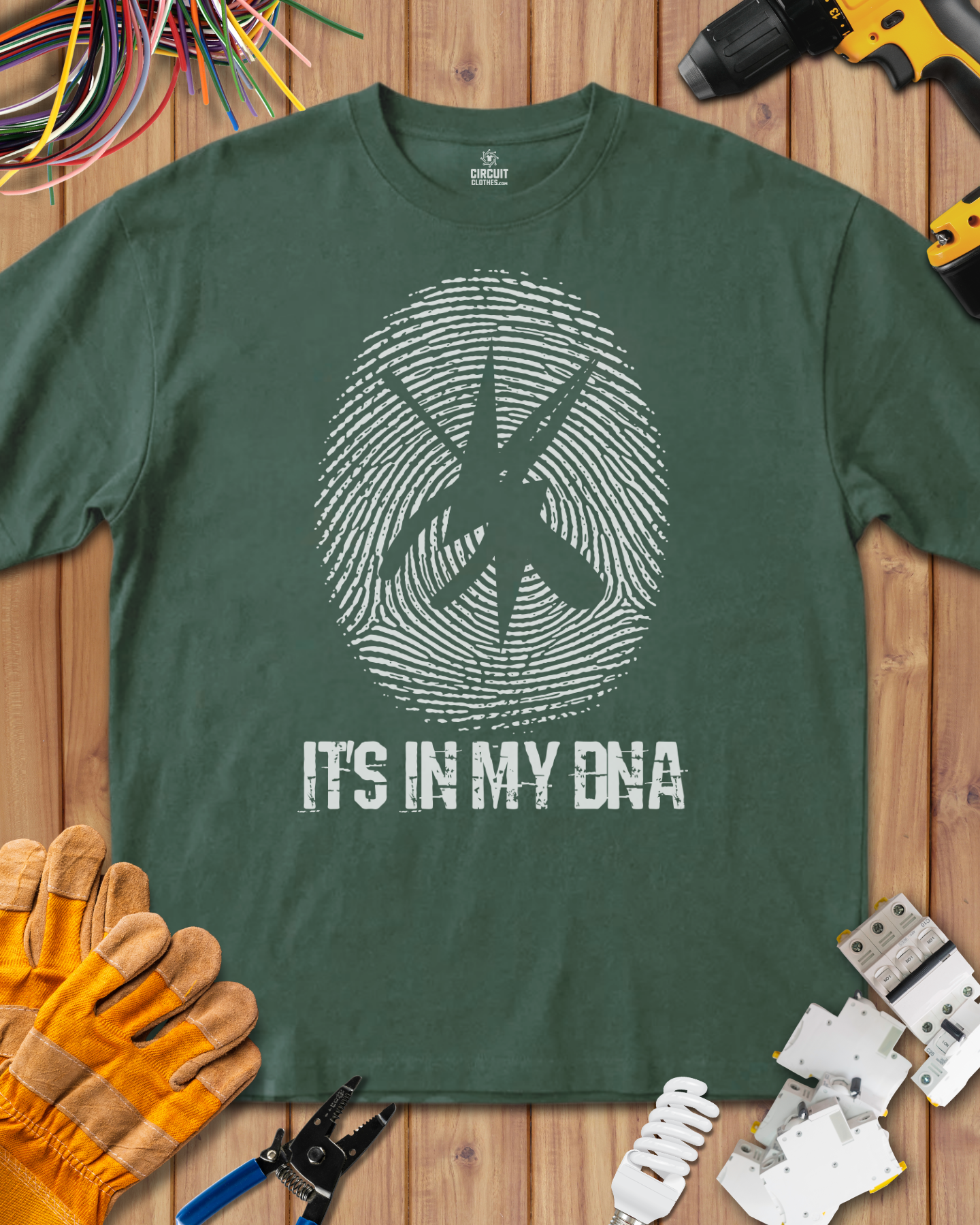 It's In My DNA Electrician T-shirt