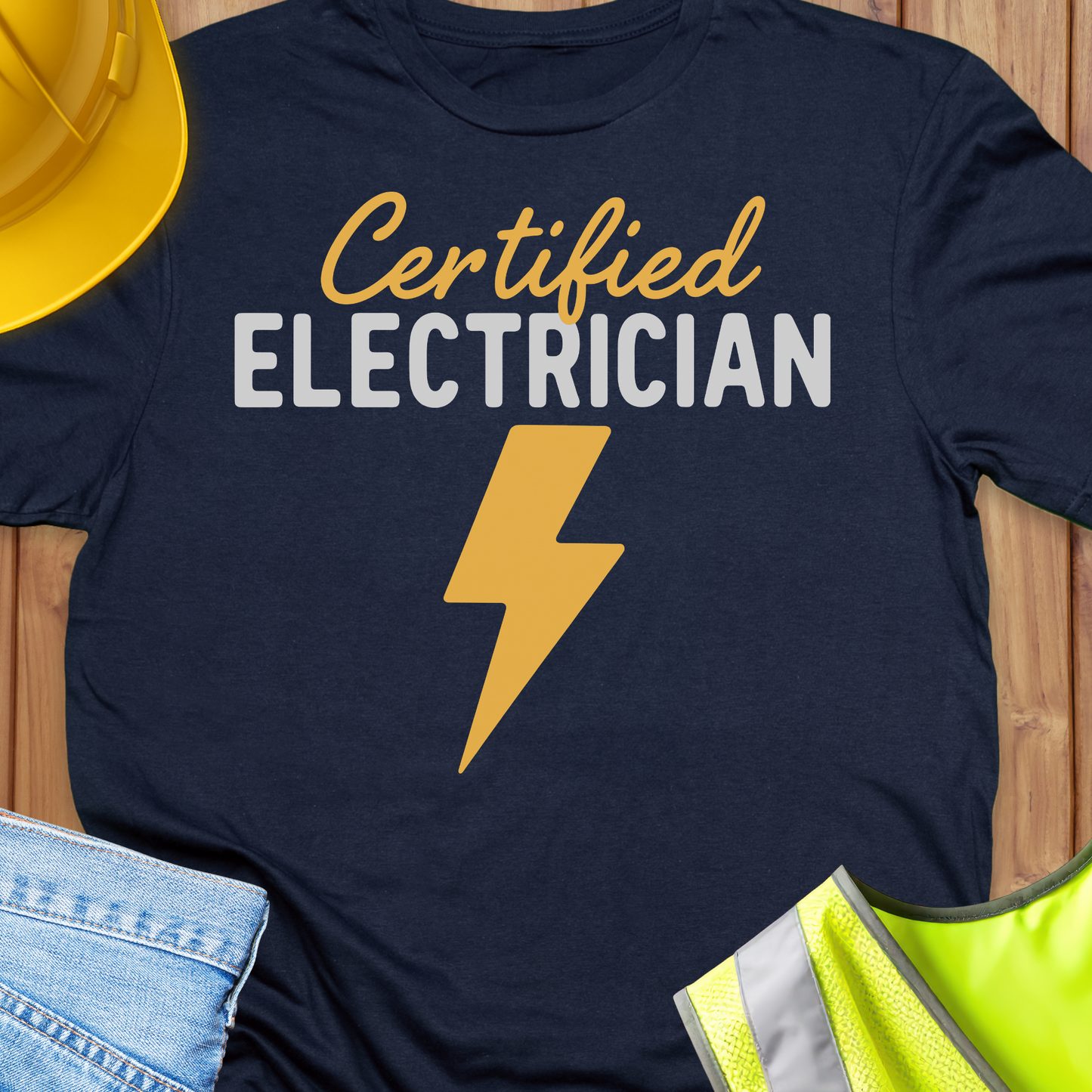 Certified Electrician T-shirt