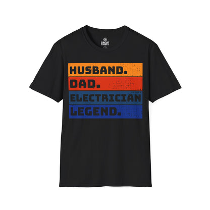 Dad Electrician Legend T-shirt