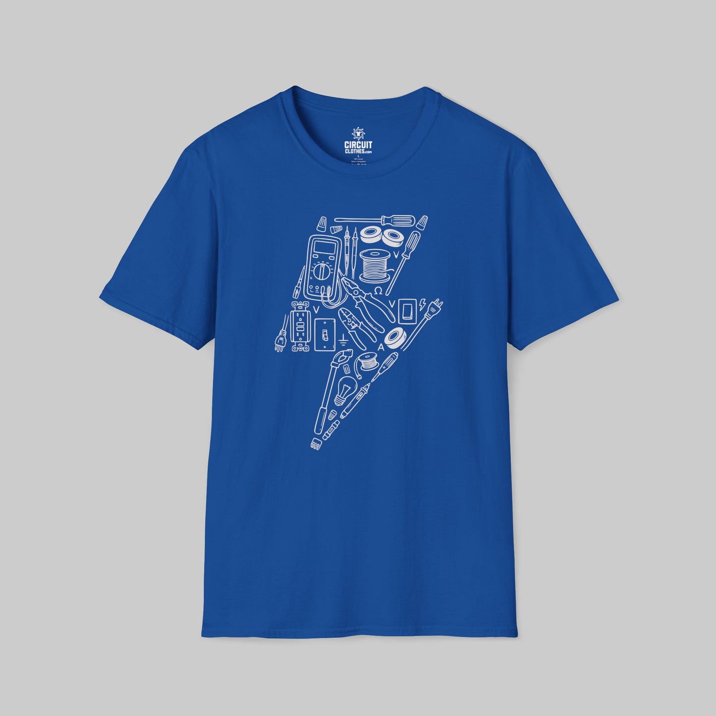 Cool Electrician Accessory Style T-shirt