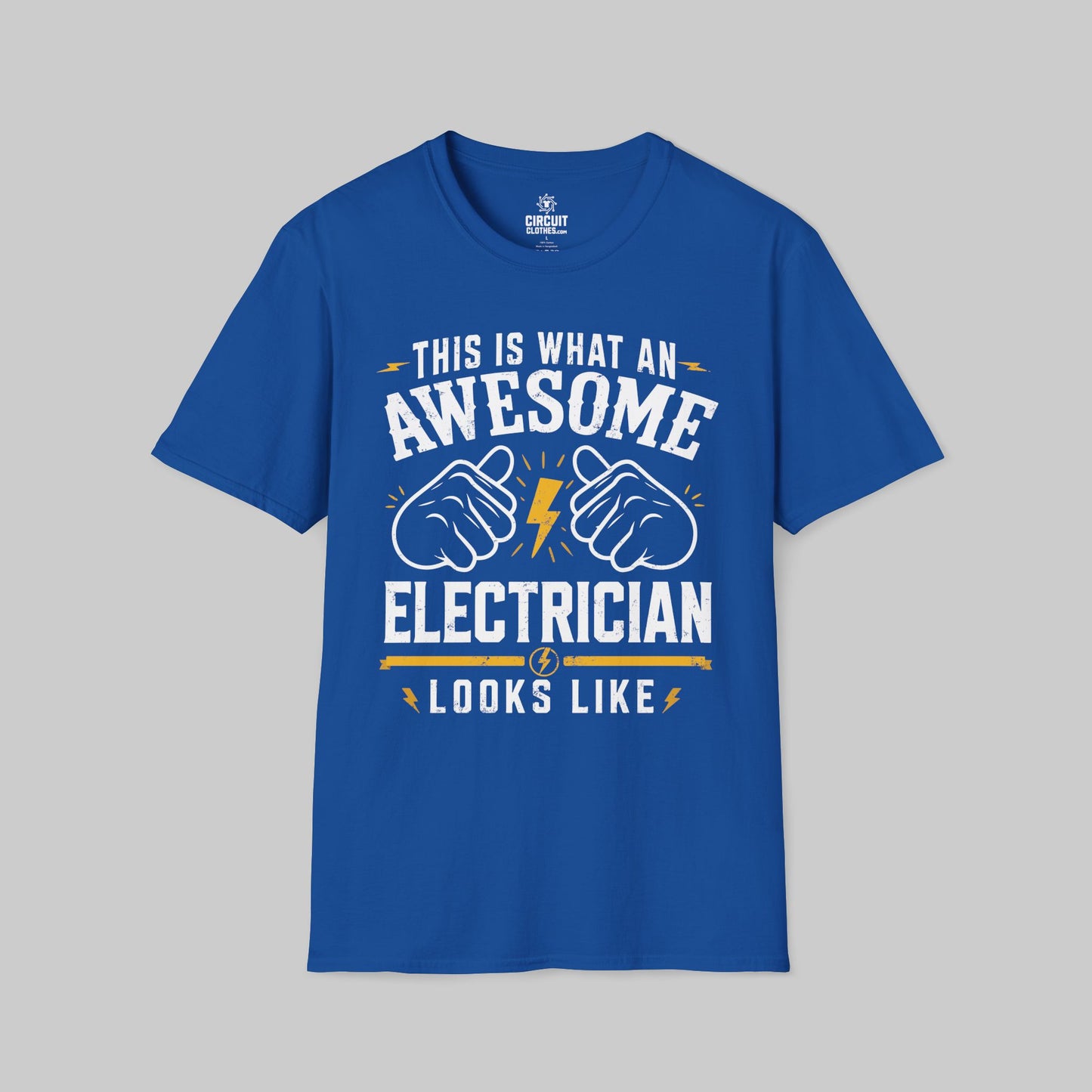 This is What an Awesome Electrician looks like T-shirt