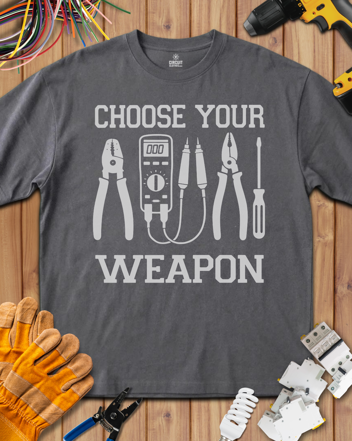Choose Your Weapon T-shirt