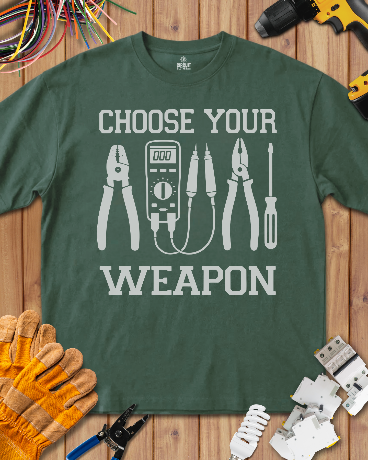 Choose Your Weapon T-shirt