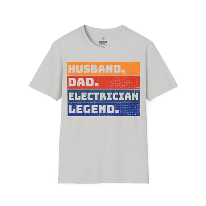 Dad Electrician Legend T-shirt