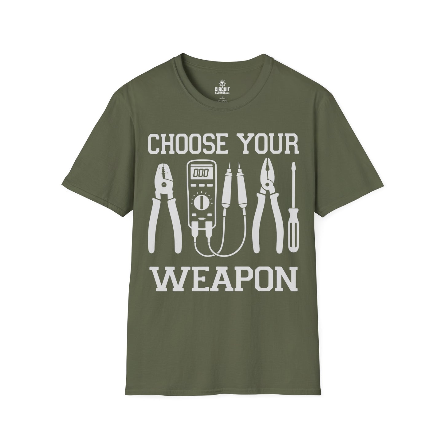 Choose Your Weapon T-shirt