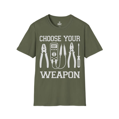 Choose Your Weapon T-shirt