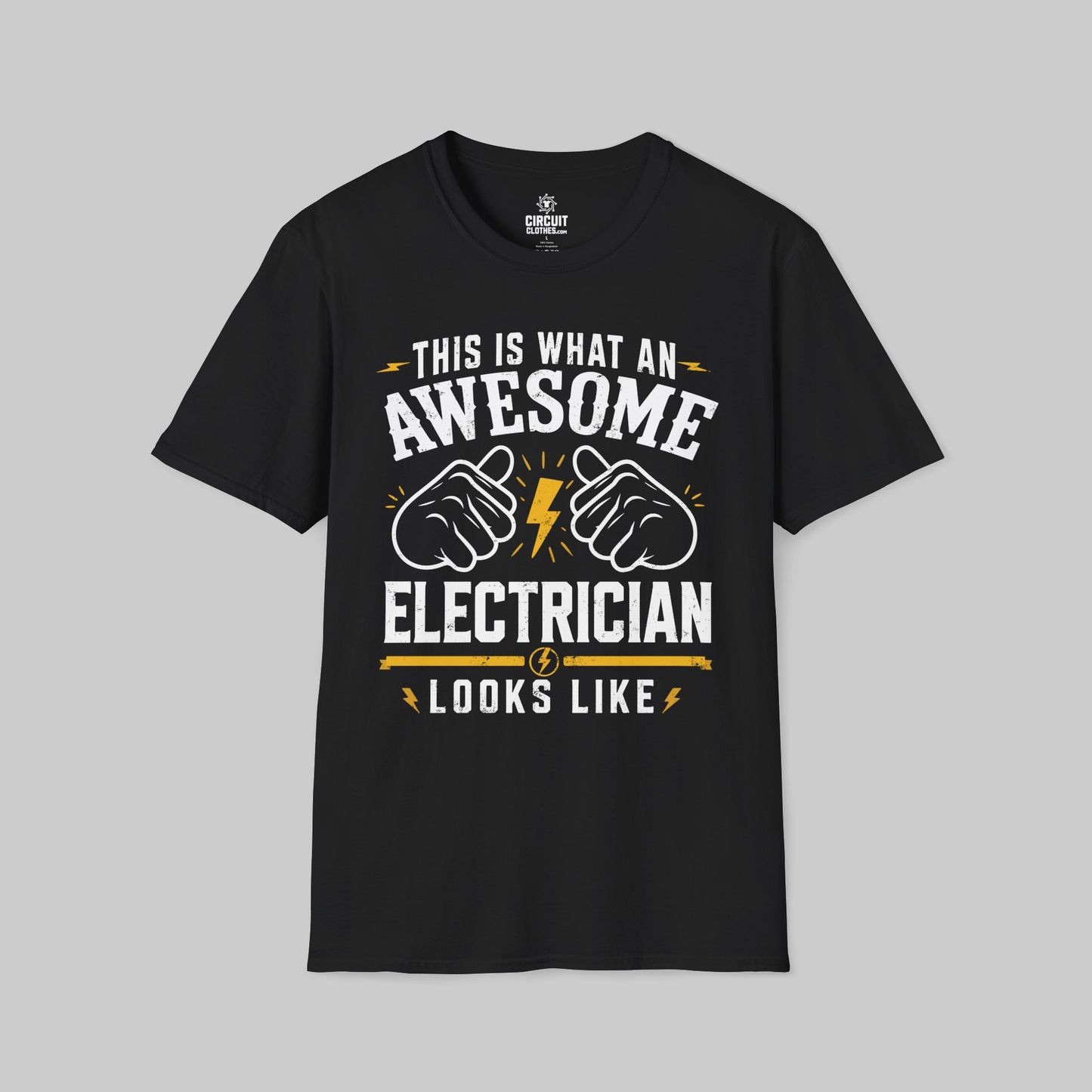 This is What an Awesome Electrician looks like T-shirt
