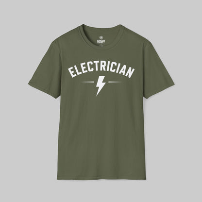 Electrician College Style T-shirt