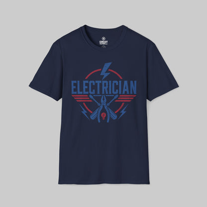 Cool USA Style Electrician T-shirt
