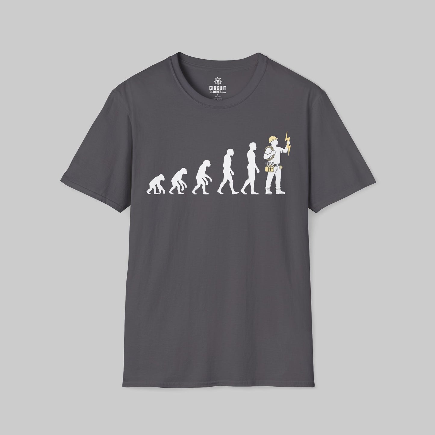 Electrician Evolution Style T-shirt