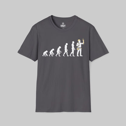 Electrician Evolution Style T-shirt