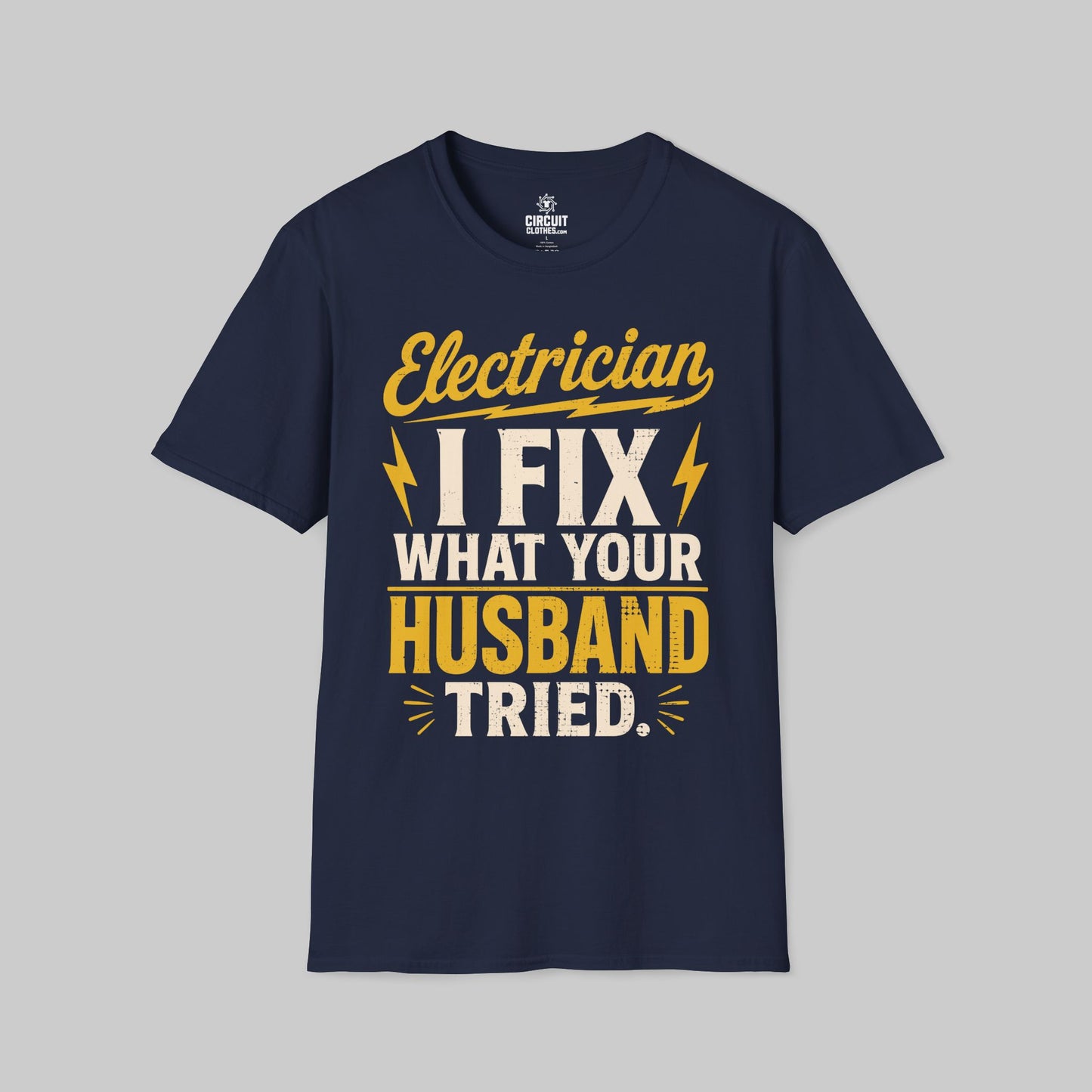 I Fix What your Husband Tried T-shirt