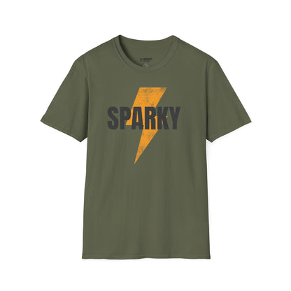 Sparky electrician T-shirts
