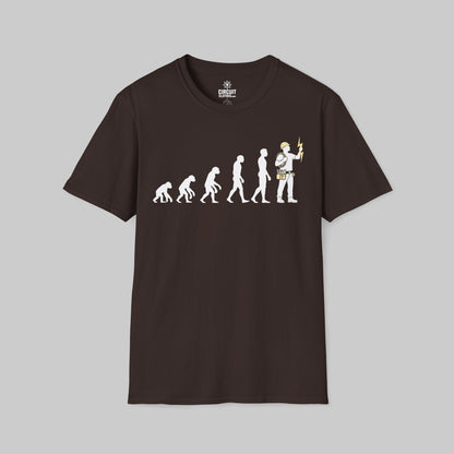 Electrician Evolution Style T-shirt