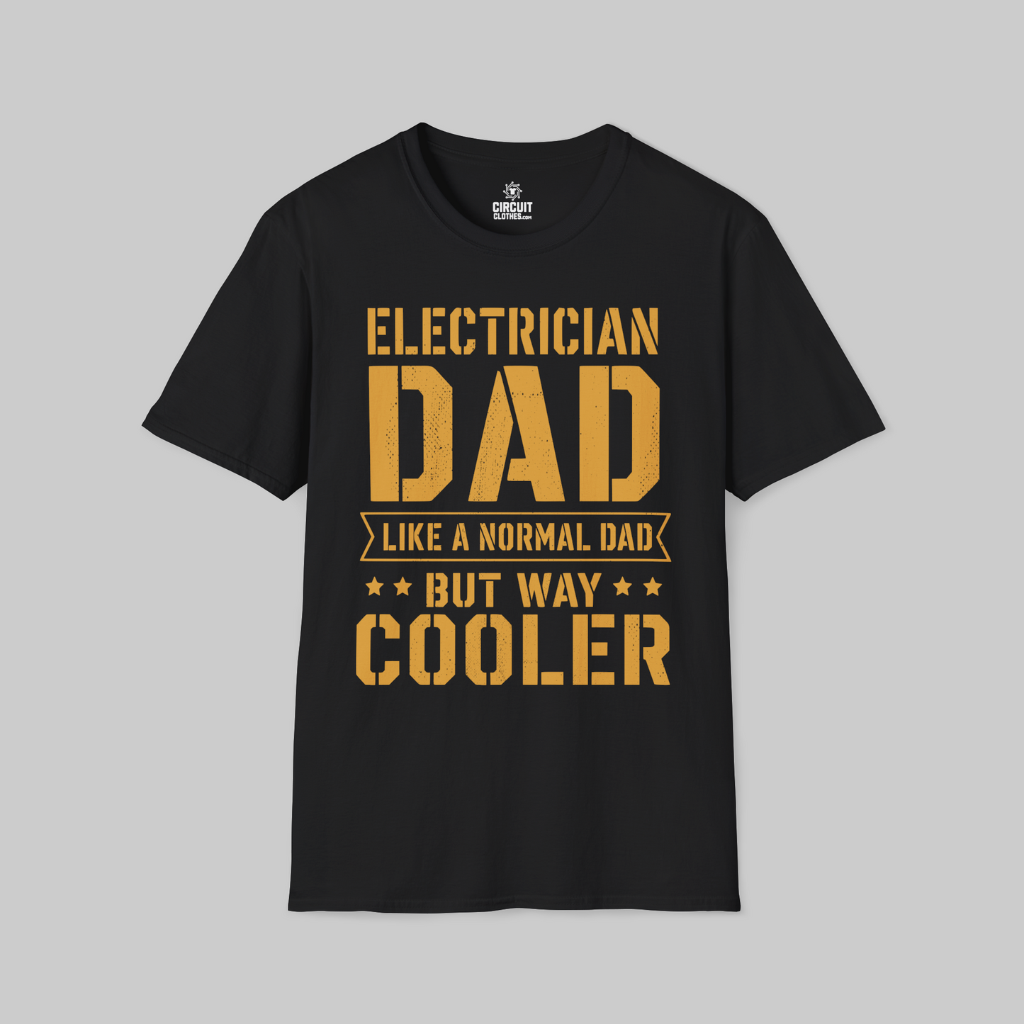 Electrician Dad Way Cooler T-shirt