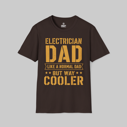 Electrician Dad Way Cooler T-shirt