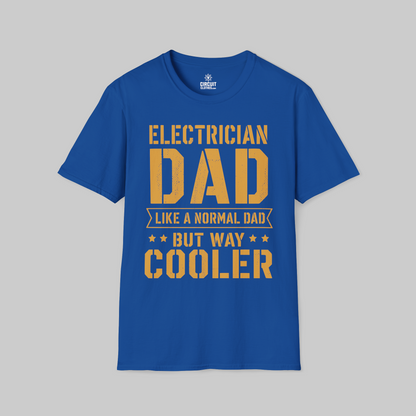 Electrician Dad Way Cooler T-shirt