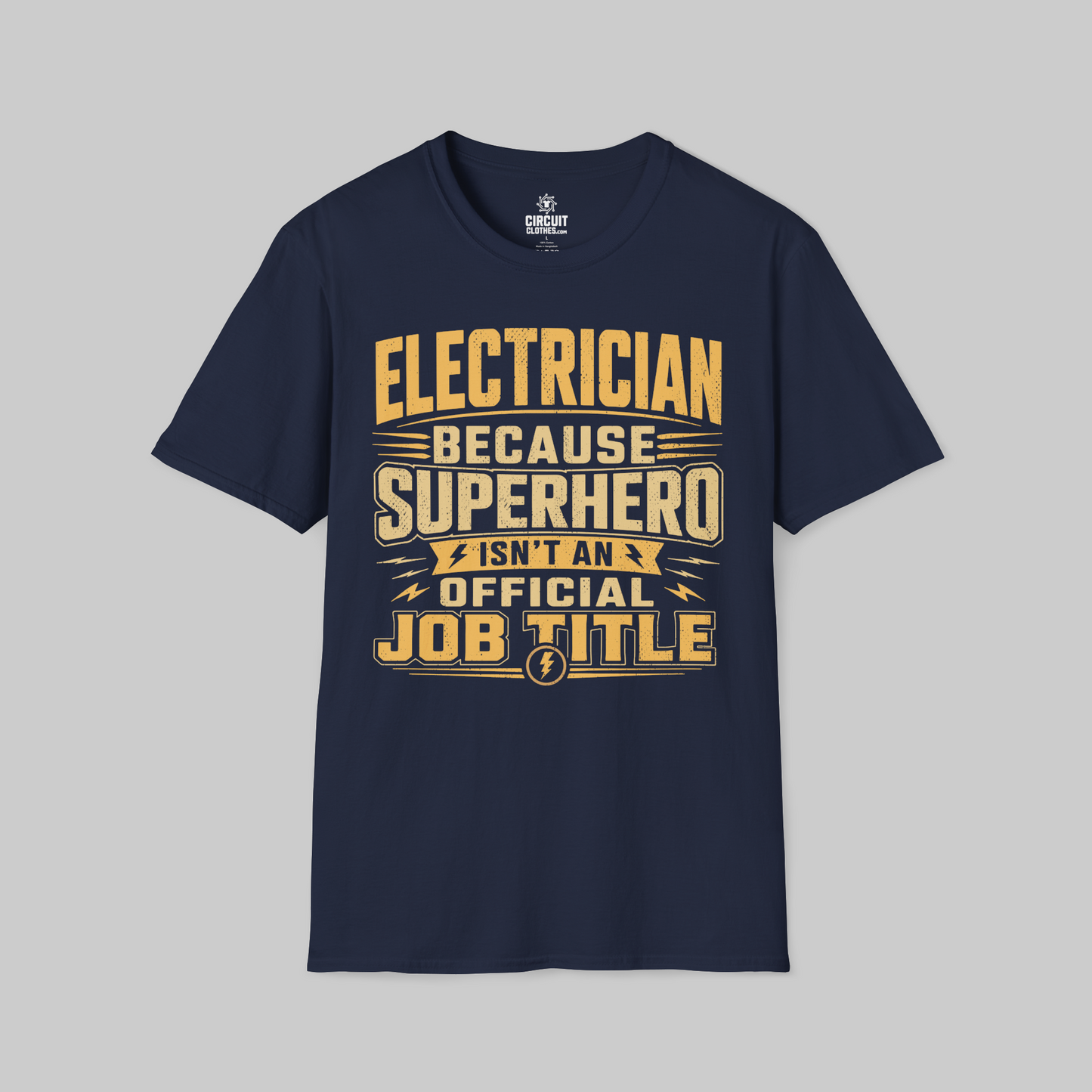 Electrician because Superhero Isn't an Office Job Title